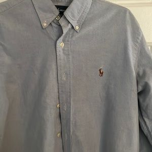 Ralph Lauren denim button down shirt